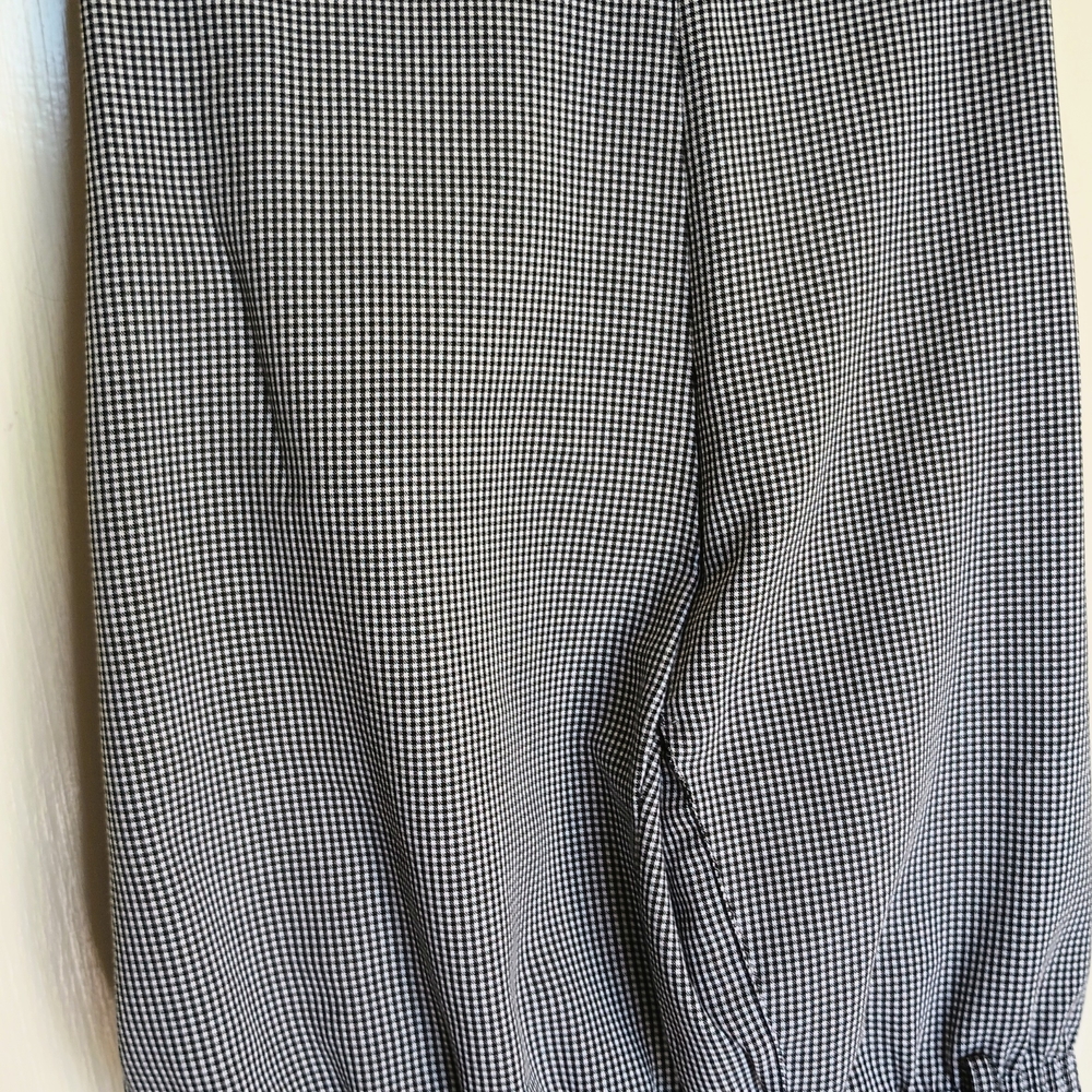 Alfred Dunner Women's Gray Checkered Trousers Size 16 - Picture 4 of 4
